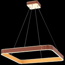 Φωτιστικό Κρεμαστό LED 73,6W 5888lm 230V Θερμό Φως σε Καφέ-Πορτοκαλί PRESTIGE